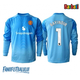 Manchester United Altay Bayindir #1 Portarii Tricou Fotbal Replică 2025-26 Barbati Acasa Mâneci Lungi